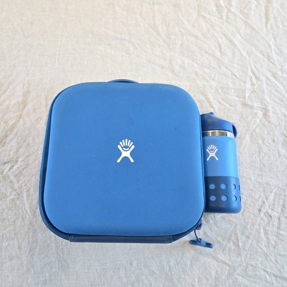 Hydro Flask Blue Lunch Box and Bottle Set Blue - Picture 1 of 4